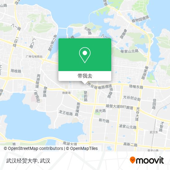 武汉经贸大学地图