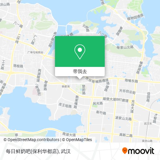 每日鲜奶吧(保利华都店)地图
