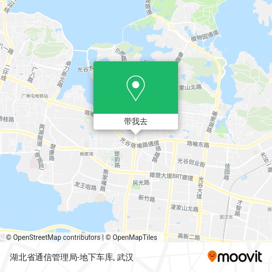 湖北省通信管理局-地下车库地图