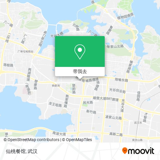 仙桃餐馆地图