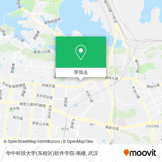 华中科技大学(东校区)软件学院-南楼地图