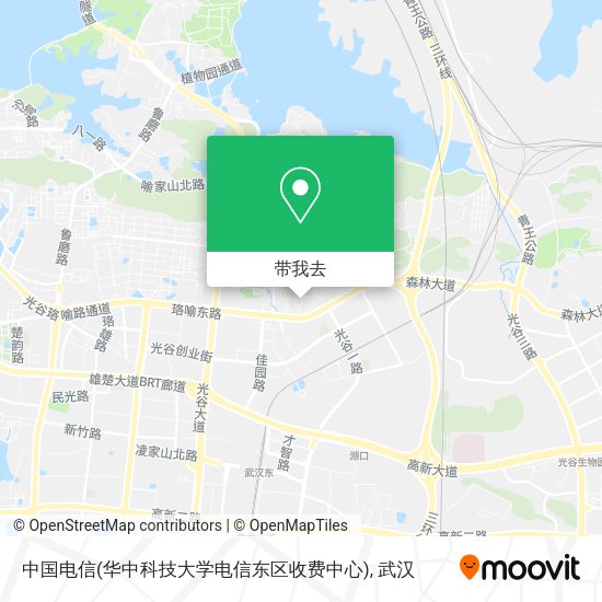 中国电信(华中科技大学电信东区收费中心)地图