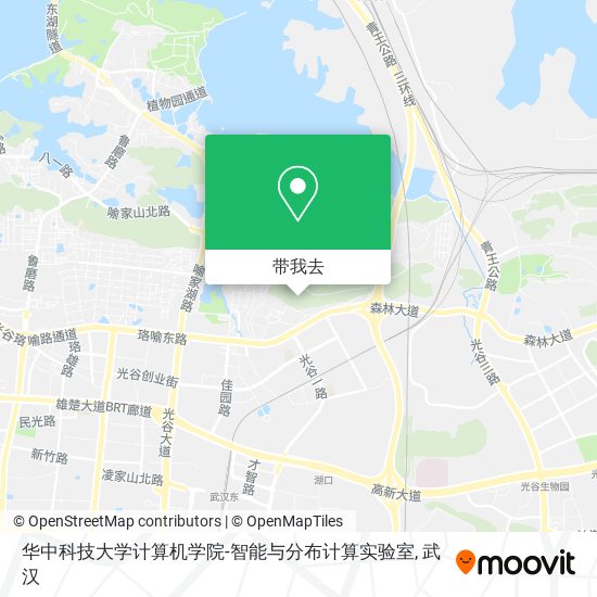 华中科技大学计算机学院-智能与分布计算实验室地图