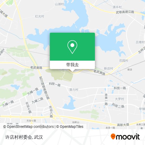 许店村村委会地图