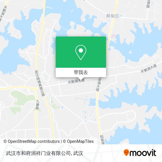 武汉市和府润祥门业有限公司地图