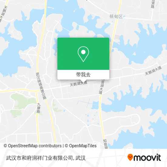 武汉市和府润祥门业有限公司地图