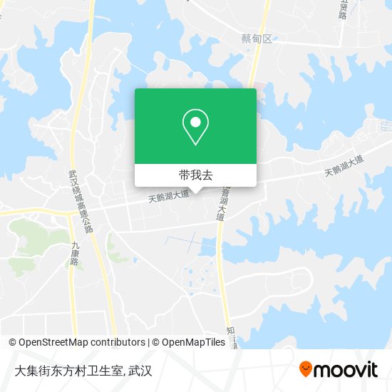 大集街东方村卫生室地图