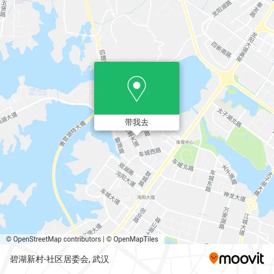 碧湖新村-社区居委会地图