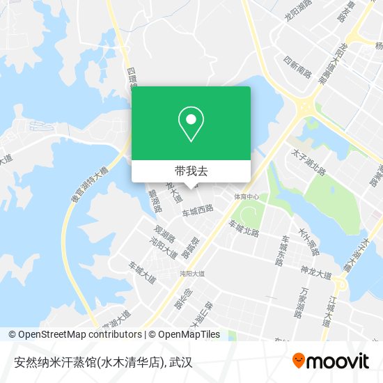 安然纳米汗蒸馆(水木清华店)地图