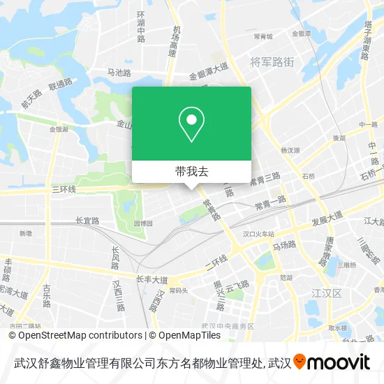 武汉舒鑫物业管理有限公司东方名都物业管理处地图