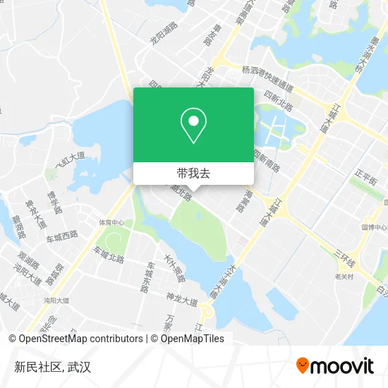 新民社区地图