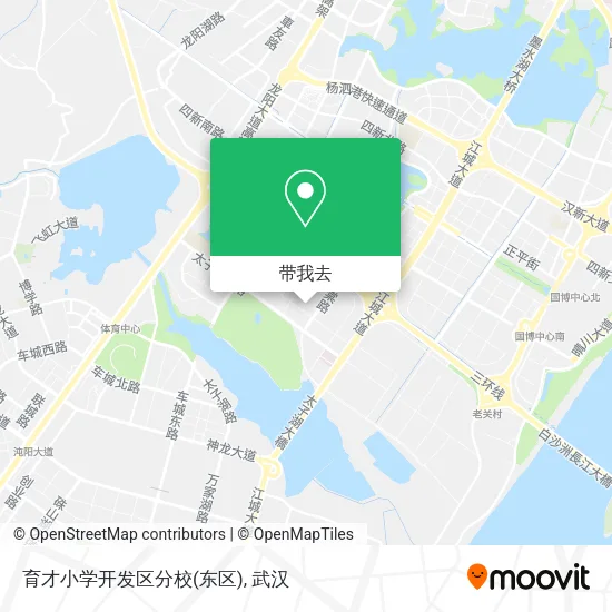 育才小学开发区分校(东区)地图