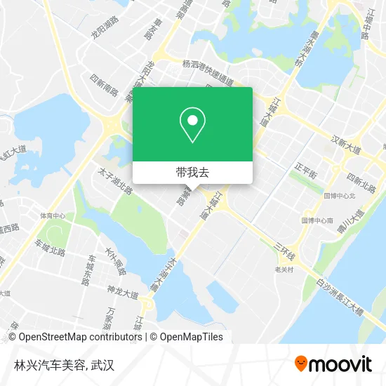 林兴汽车美容地图