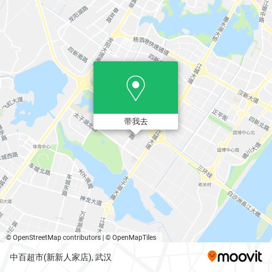中百超市(新新人家店)地图