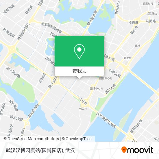 武汉汉博园宾馆(园博园店)地图