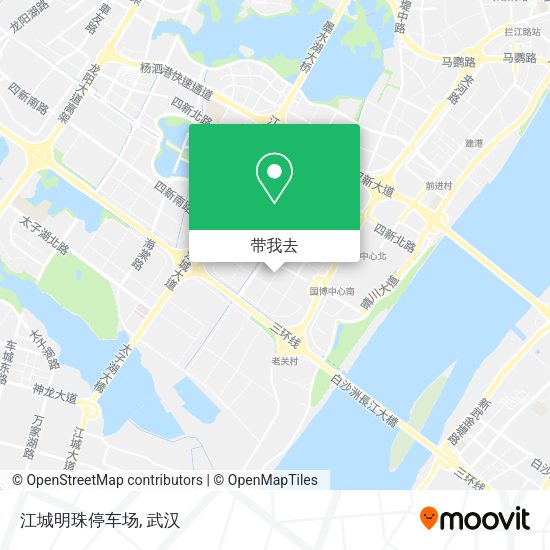 江城明珠停车场地图