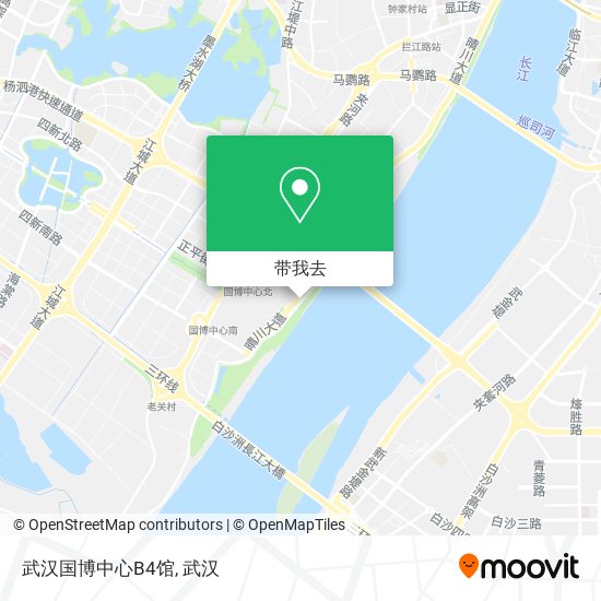 武汉国博中心B4馆地图