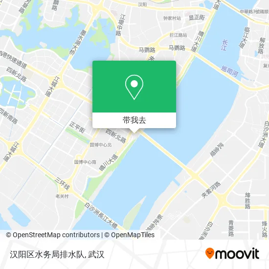 汉阳区水务局排水队地图