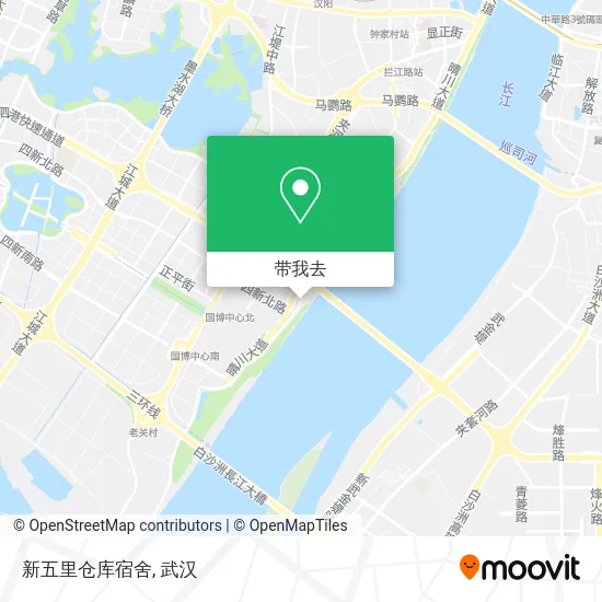 新五里仓库宿舍地图