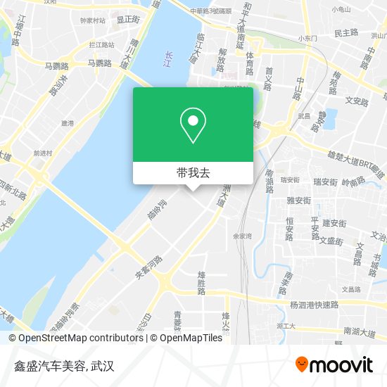 鑫盛汽车美容地图