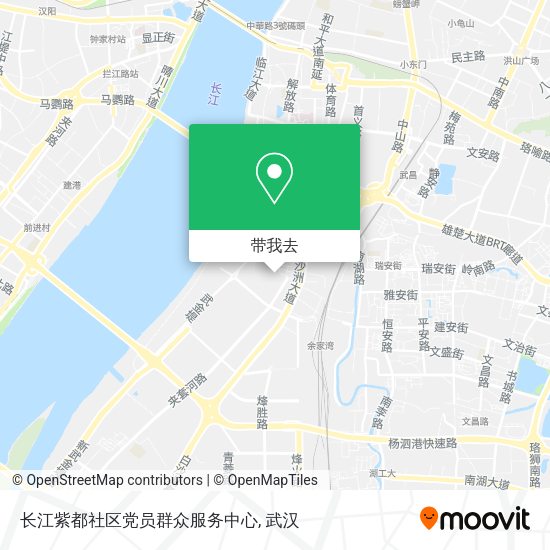 长江紫都社区党员群众服务中心地图