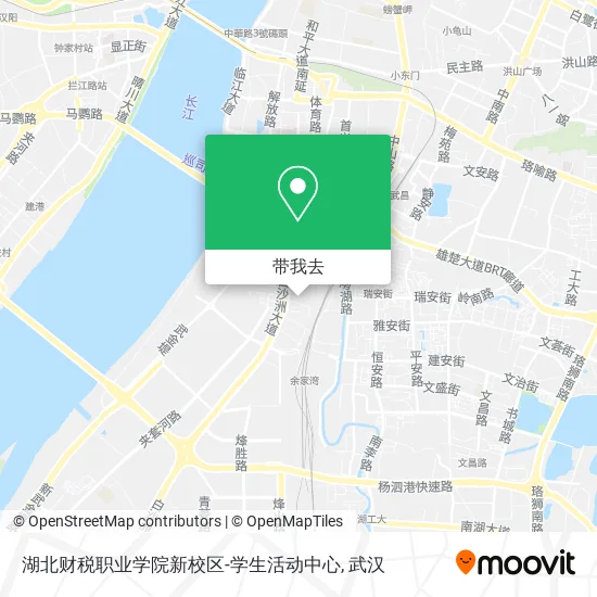 湖北财税职业学院新校区-学生活动中心地图