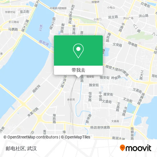 邮电社区地图