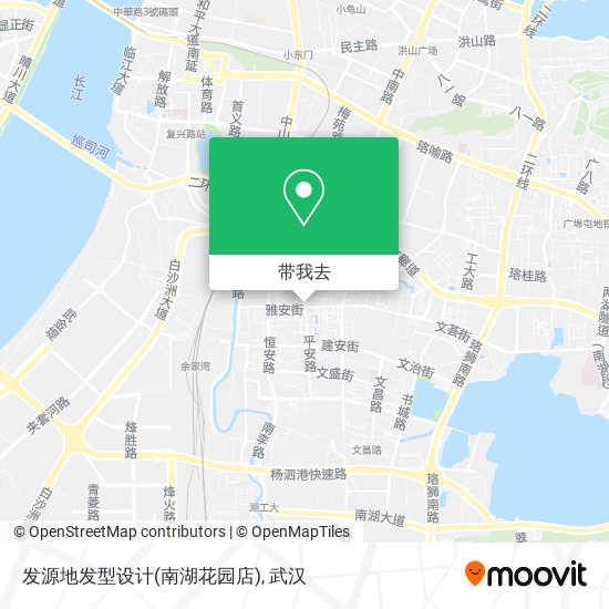 发源地发型设计(南湖花园店)地图
