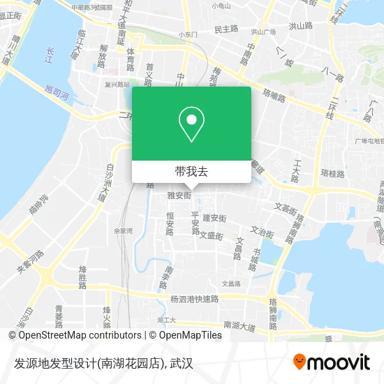 发源地发型设计(南湖花园店)地图