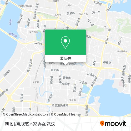 湖北省电视艺术家协会地图