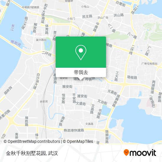 金秋千秋别墅花园地图