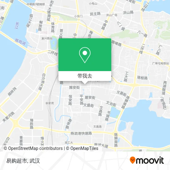 易购超市地图