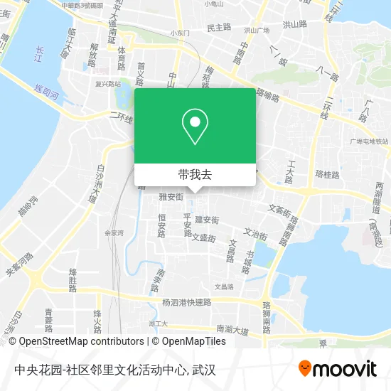 中央花园-社区邻里文化活动中心地图