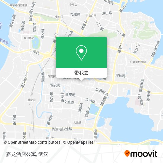 嘉龙酒店公寓地图