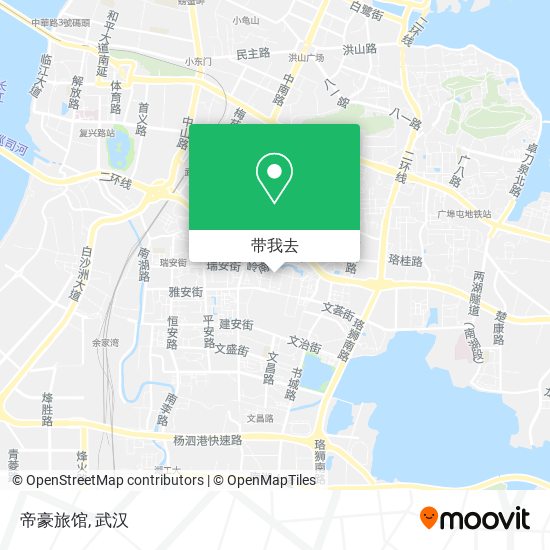 帝豪旅馆地图