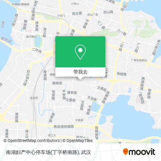 南湖妇产中心停车场(丁字桥南路)地图