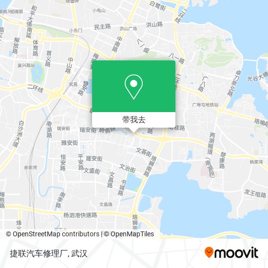 捷联汽车修理厂地图