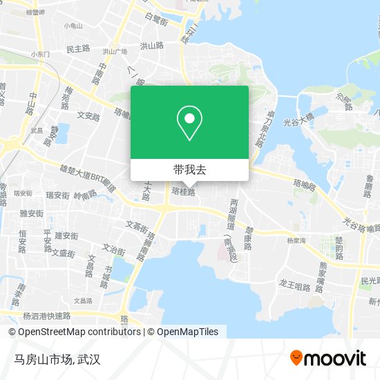 马房山市场地图