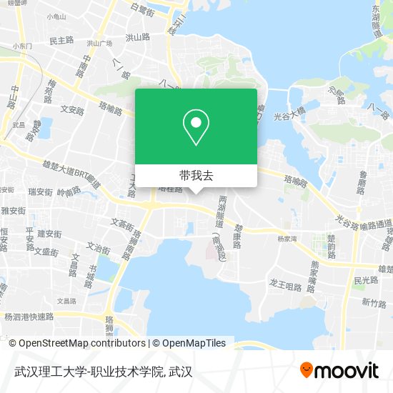 武汉理工大学-职业技术学院地图