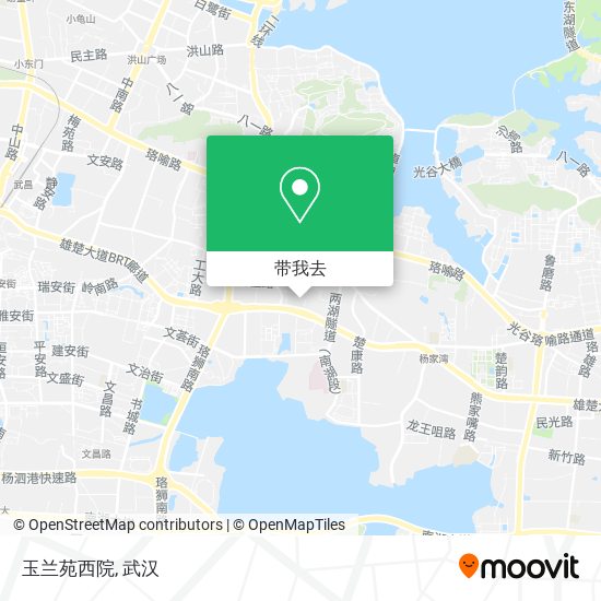 玉兰苑西院地图