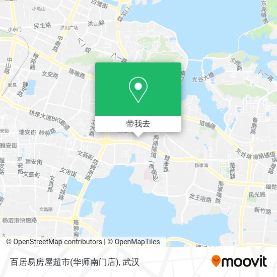 百居易房屋超市(华师南门店)地图