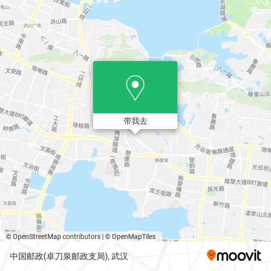 中国邮政(卓刀泉邮政支局)地图