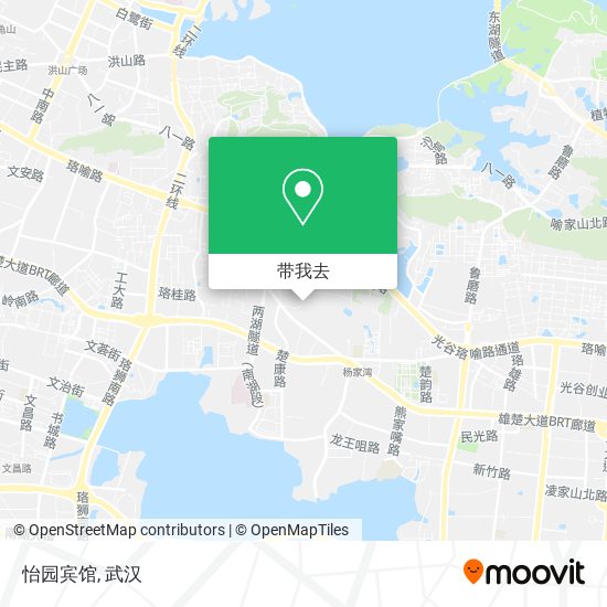 怡园宾馆地图