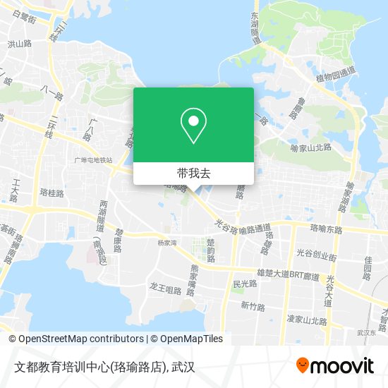 文都教育培训中心(珞瑜路店)地图