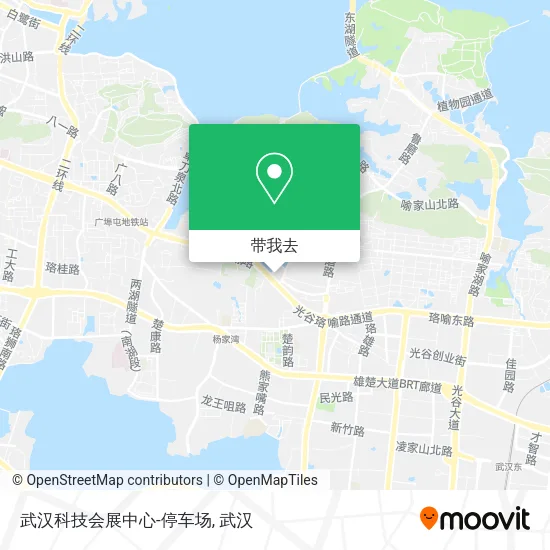 武汉科技会展中心-停车场地图