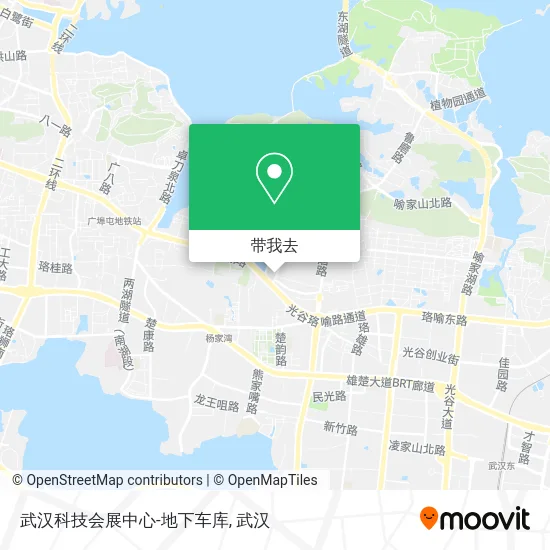 武汉科技会展中心-地下车库地图