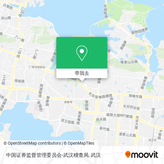 中国证券监督管理委员会-武汉稽查局地图