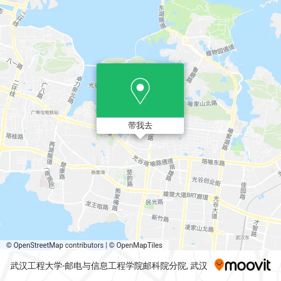 武汉工程大学-邮电与信息工程学院邮科院分院地图