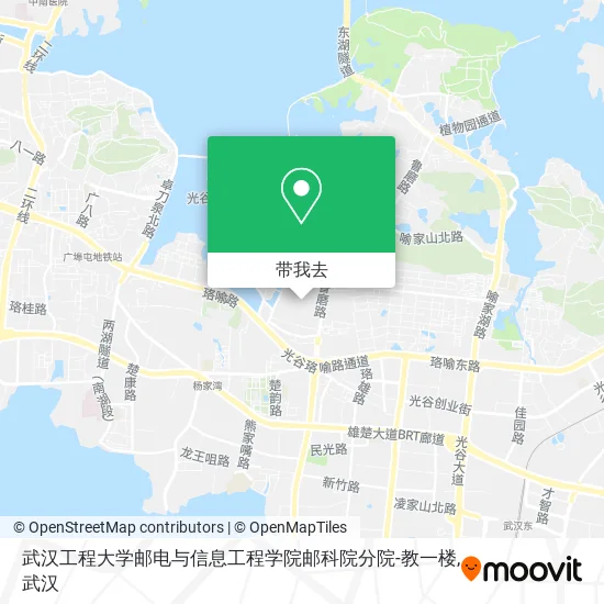 武汉工程大学邮电与信息工程学院邮科院分院-教一楼地图