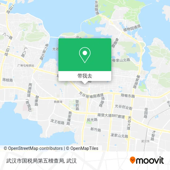 武汉市国税局第五稽查局地图